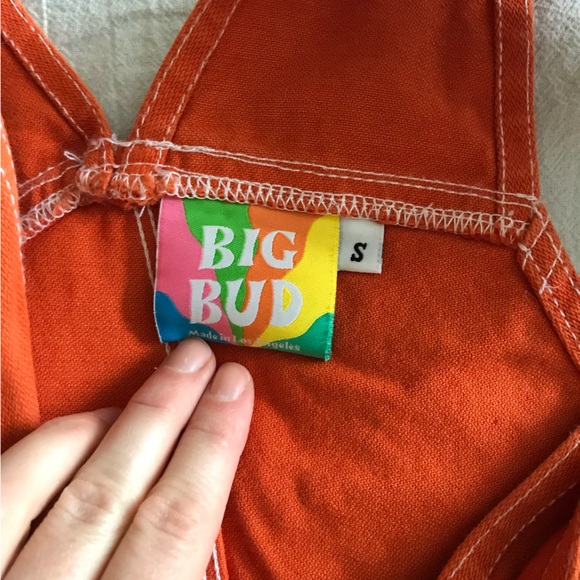 Big Bud Press size small orange overalls - Picture 4 of 4